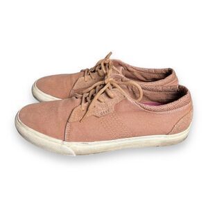 Reef Ridge Camel Brown Low Top Canvas Casual Sneakers Shoes Men’s Size 9